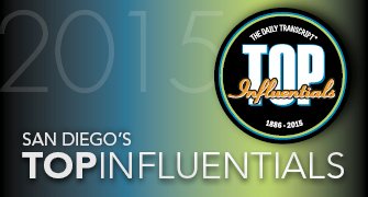 G. Cole Casey - The Daily Transcript - San Diego's Top Influentials Logo